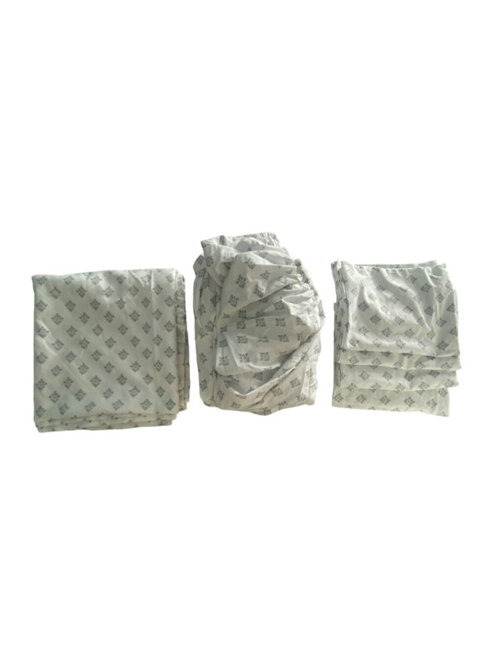 South Point Home Fashions Queen 6 Piece Sheet Set Microfiber Gray Medallion Cost